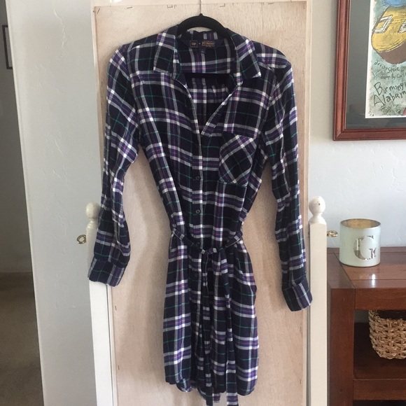 Gap + Pendleton Flannel Dress - Picture 3 of 6